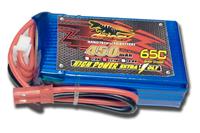 DLC-3S450H-JST Dinogy Li-Pol 450mAh 11.1V 3S 65C 16x30x54мм JST